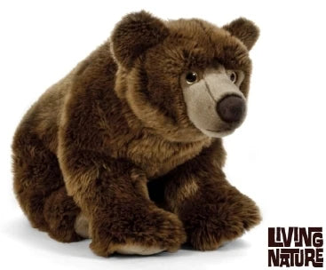 Soft Brown Bear Plush Toy - Large 45cm Stuffed Animal for Kids, Cuddly Nursery Decor & Perfect Gift for Birthdays and Baby Showers - Ideal for Bedtime Snuggles, Nursery Decorations, and Playtime Companions