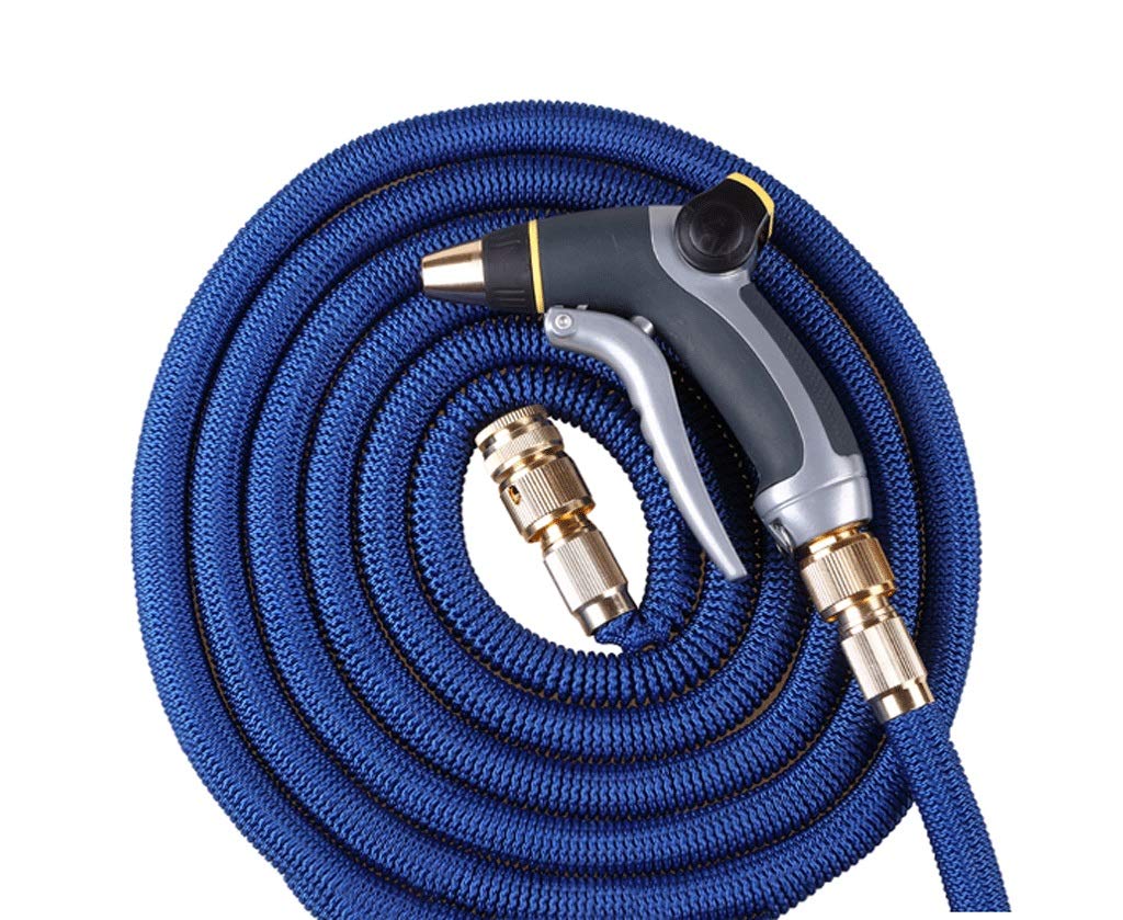 22m Aluminum Alloy Retractable Garden Hose - High Pressure Expandable Water Hose with Spray Gun for Gardening, Car Washing & Irrigation | Durable Telescopic Hose for Outdoor Use & Easy Storage