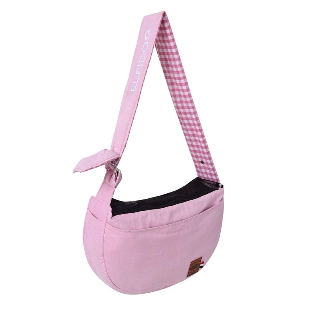 Portable Hands-Free Reversible Pet Carrier Sling Bag for Small Dogs & Cats - Travel Tote Shoulder Pouch for Hiking, Walking, Outdoor Adventures & Daily Use