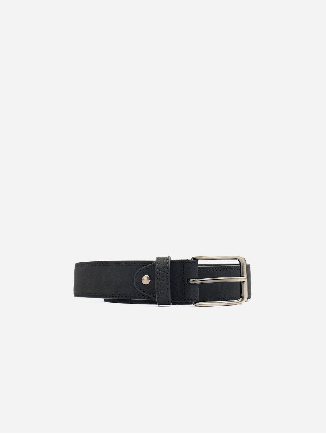 Premium Vegan Leather Belt for Men - Black | Formal & Casual Wear | Durable & Stylish Accessory for Office, Business, and Everyday Use