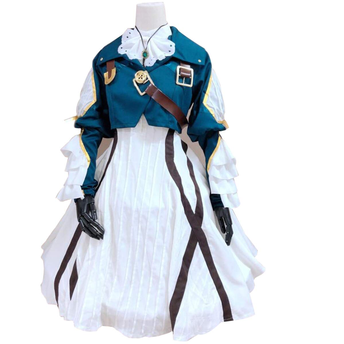 Poetic Walk Anime Women's Cosplay Costume - Violet Uniform Lolita Princess Dress Outfit for Halloween, Comic Con & Cosplay Events | Elegant Gothic Fashion Dress for Anime Lovers