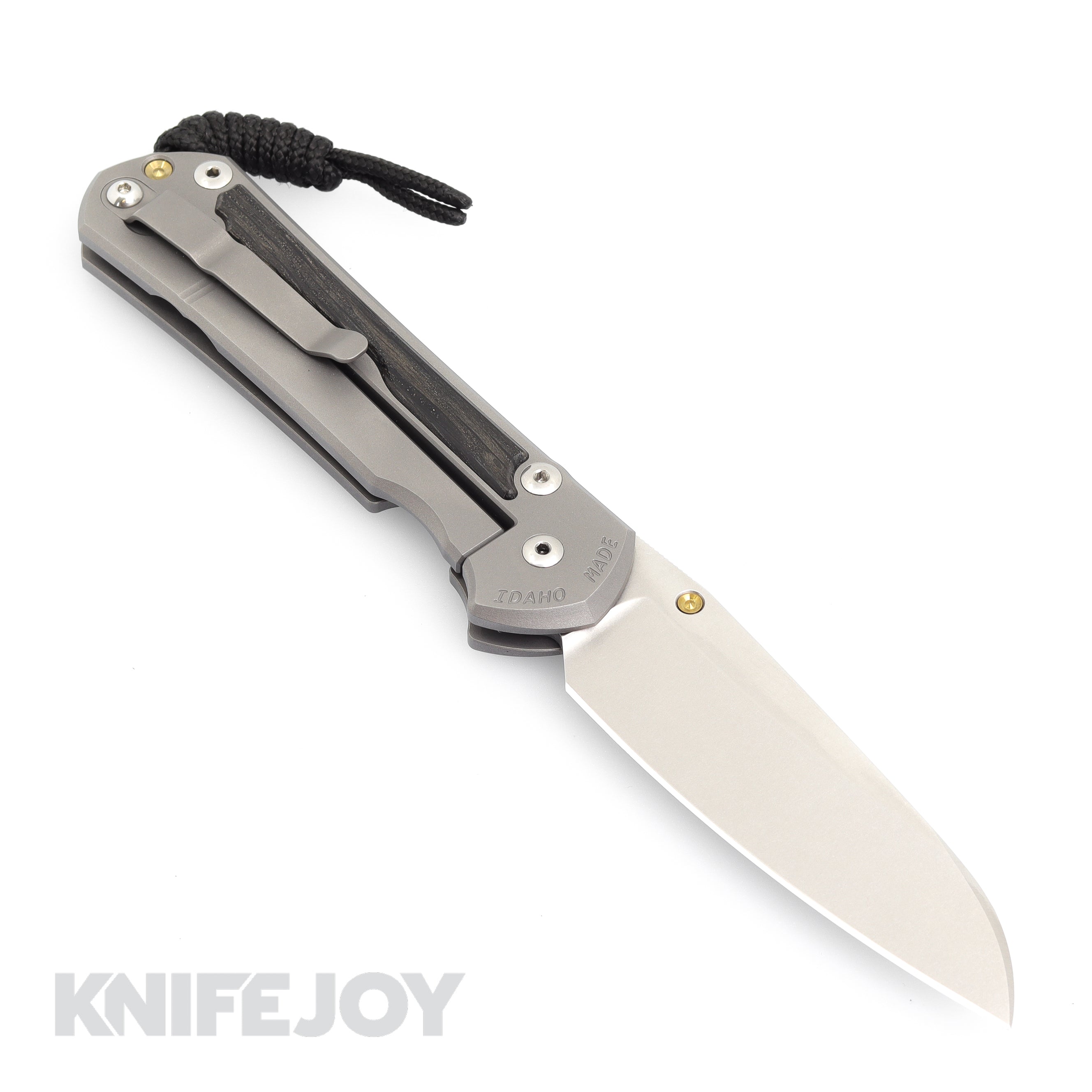 Chris Reeve Knives Large Sebenza 31 Insingo - Magnacut Plain Blade with Bog Oak Inlay & Matte Handles - Premium EDC Folding Knife for Outdoor, Camping, and Tactical Use