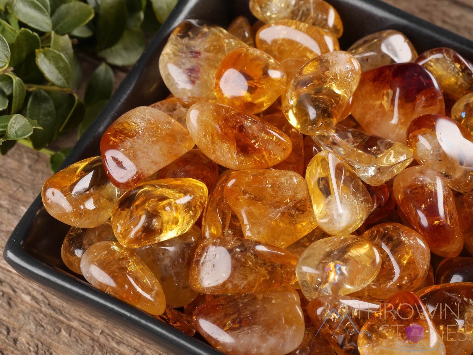 Natural CITRINE Tumbled Stones - Healing Crystals for Self Care, Birthstone Jewelry Making & Energy Balancing | Perfect for Meditation, Home Decor & Spiritual Gifts (E0302)