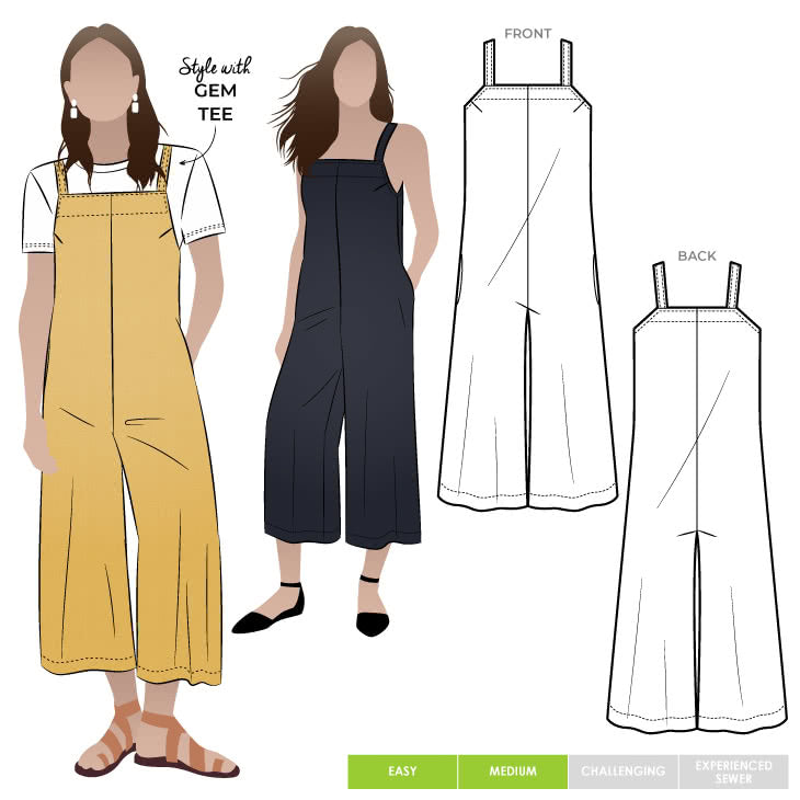 Style Arc Mildred Jumpsuit for Women - Size 18 (US 30) | Comfortable & Stylish Romper for Casual Wear, Office Outfits & Summer Fashion