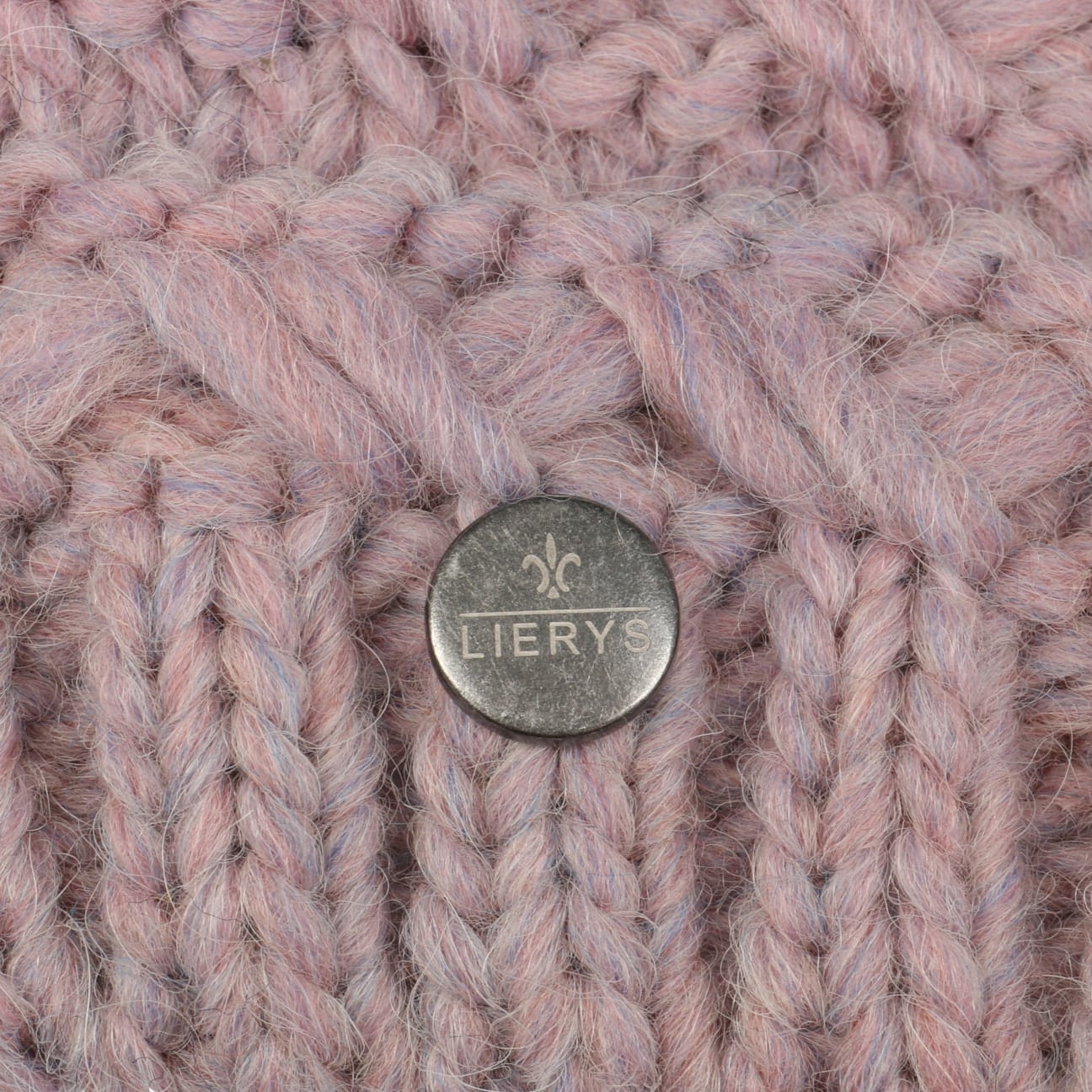 Lierys Pinea Oversize Knit Hat - Soft Chunky Cable Knit Beanie for Women & Men | Winter Warm Wool Hat for Outdoor Activities, Skiing & Snowboarding