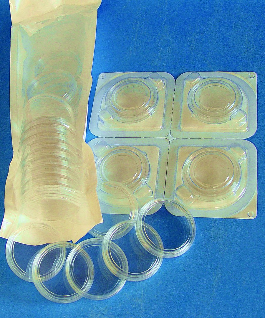 Willco Glass Bottom Dish Kit 30mm - Black for Lab Microscopy