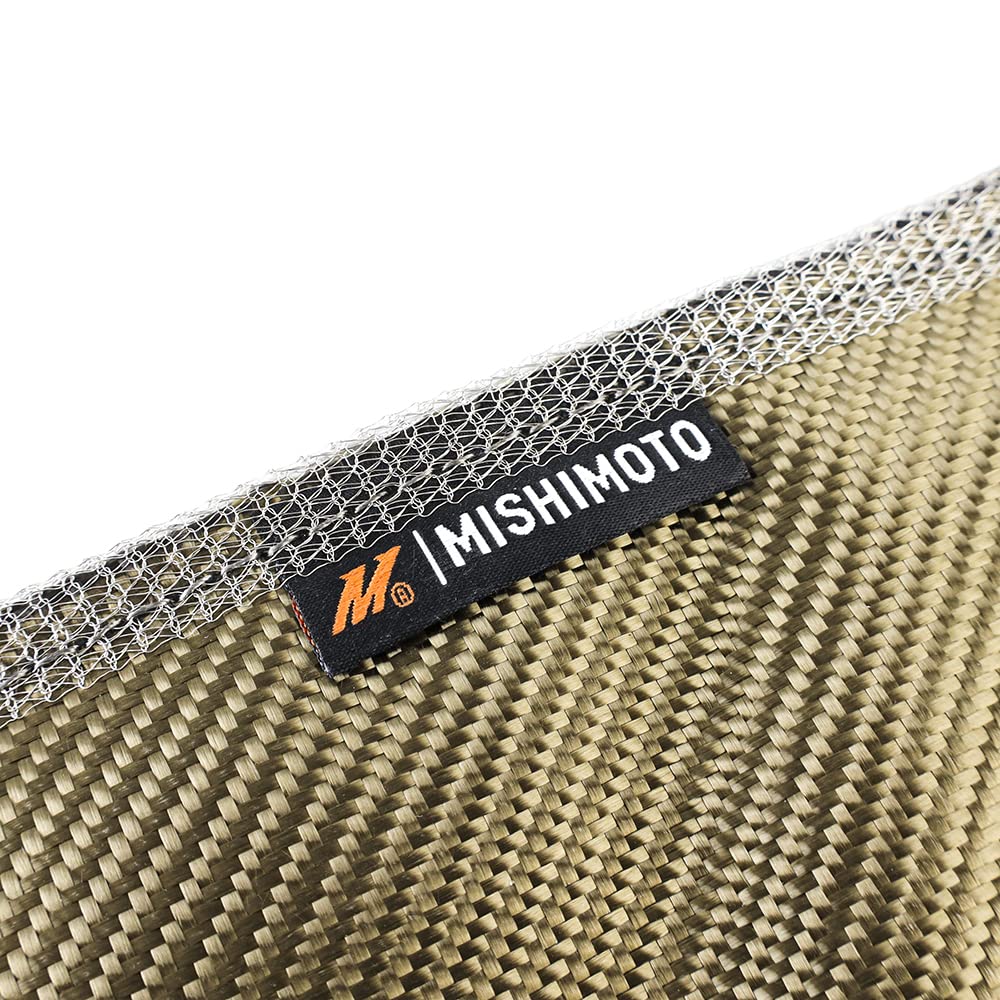 Mishimoto MMTB-SUP-20 Titanium Turbo Heat Shield Blanket for 2020 Toyota GR Supra - High-Performance Heat Protection for Racing & Daily Driving