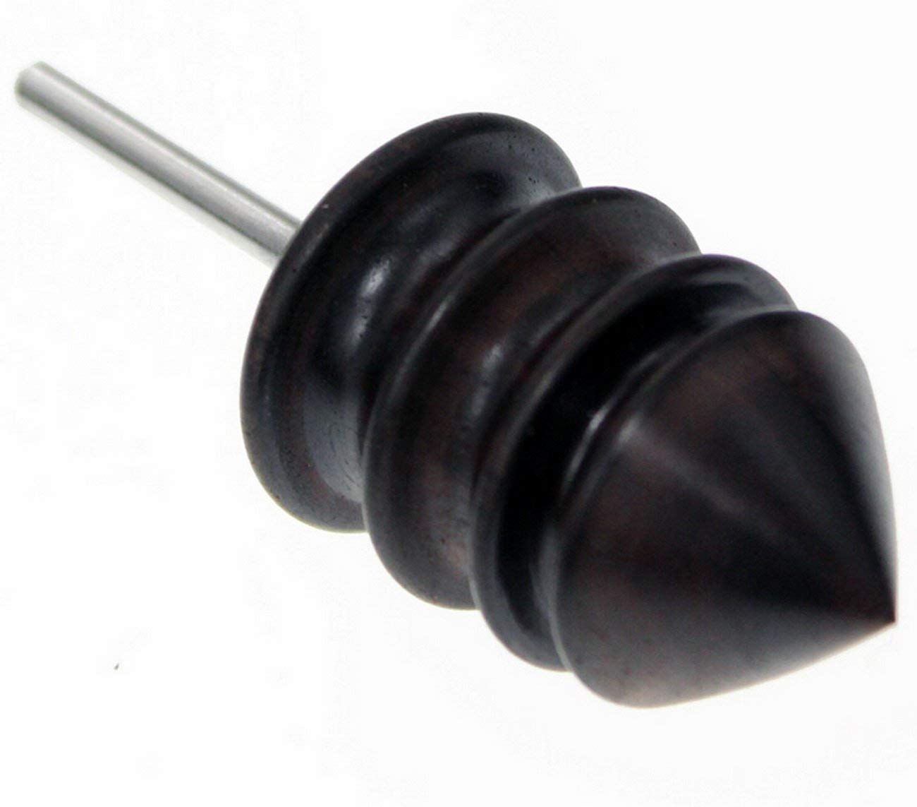 Premium Leather Burnishing Tool Set - Pointed Tip Edge Slicker & Burnishing Wheel for Leathercraft | Professional Leather Edge Finishing Supplies by INNETOC | Perfect for DIY Leather Projects, Shoe Repair & Handmade Leather Goods