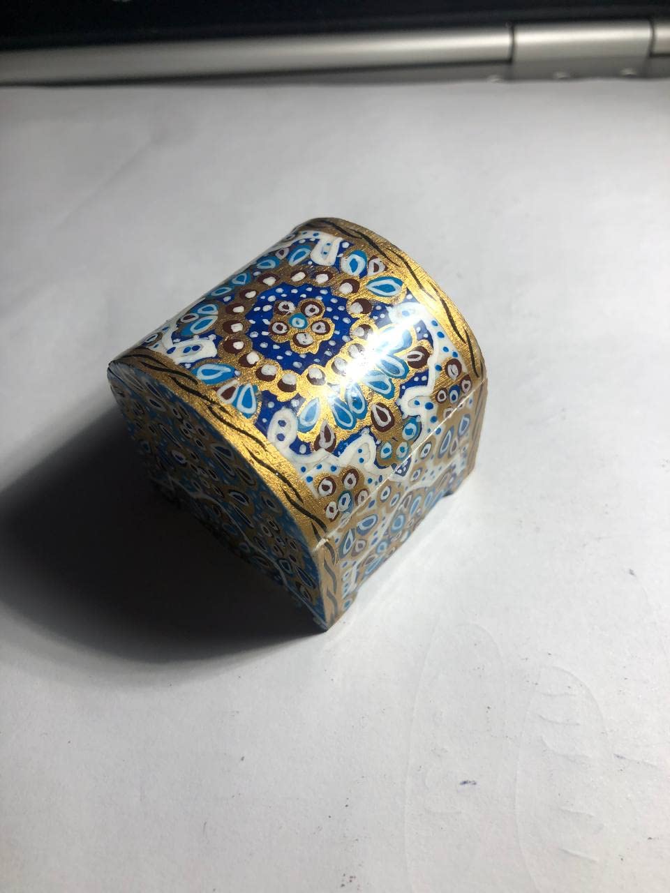 2x2 Inch Handcrafted Camel Bone Jewelry Box - Premium Storage for Rings, Necklaces & Silver Jewelry - Perfect Gift Box for Birthdays, Anniversaries & Special Occasions