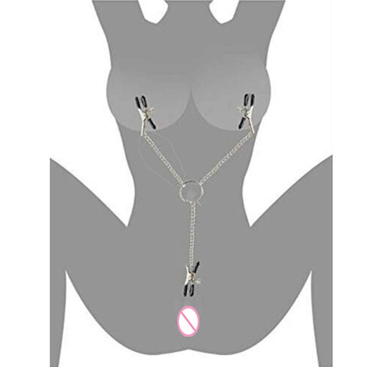 Premium G-Spot Vibrator for Women - Powerful AV Stick Massager with Adjustable Settings & Nipple Clamps - Clitoral & Vaginal Stimulator for Enhanced Pleasure (Red) - Perfect for Solo Play, Couples Fun & Sensual Exploration