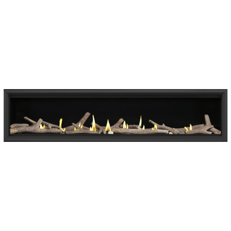 Napoleon Vector 74 Linear Direct Vent Gas Fireplace - LV74N | Modern Home Heating Solution for Living Rooms & Patios