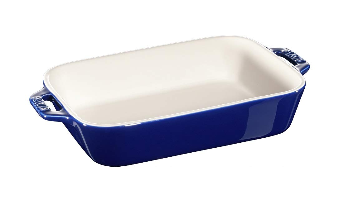 STAUB Enameled Cast Iron Casserole Dish - 5.5 Quart, Round, Cherry Red - Perfect for Braising, Stewing, and Oven-to-Table Serving