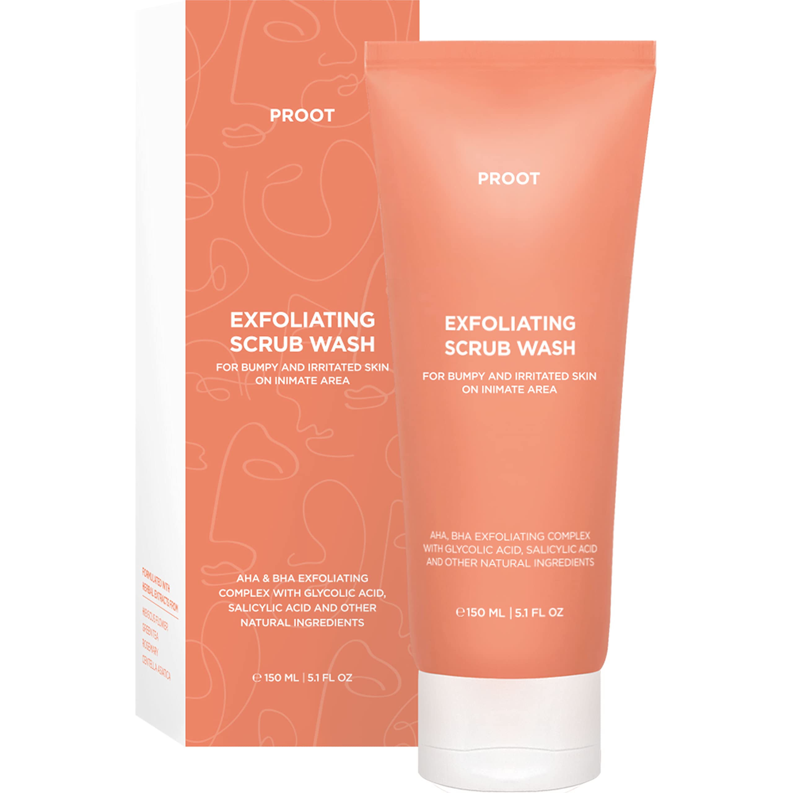 Best Strawberry Legs Treatment Scrub for Women – Exfoliating Body Wash for KP & Chicken Skin – Smooth & Glowing Skin Care – Perfect for Shaving & Post-Waxing Care