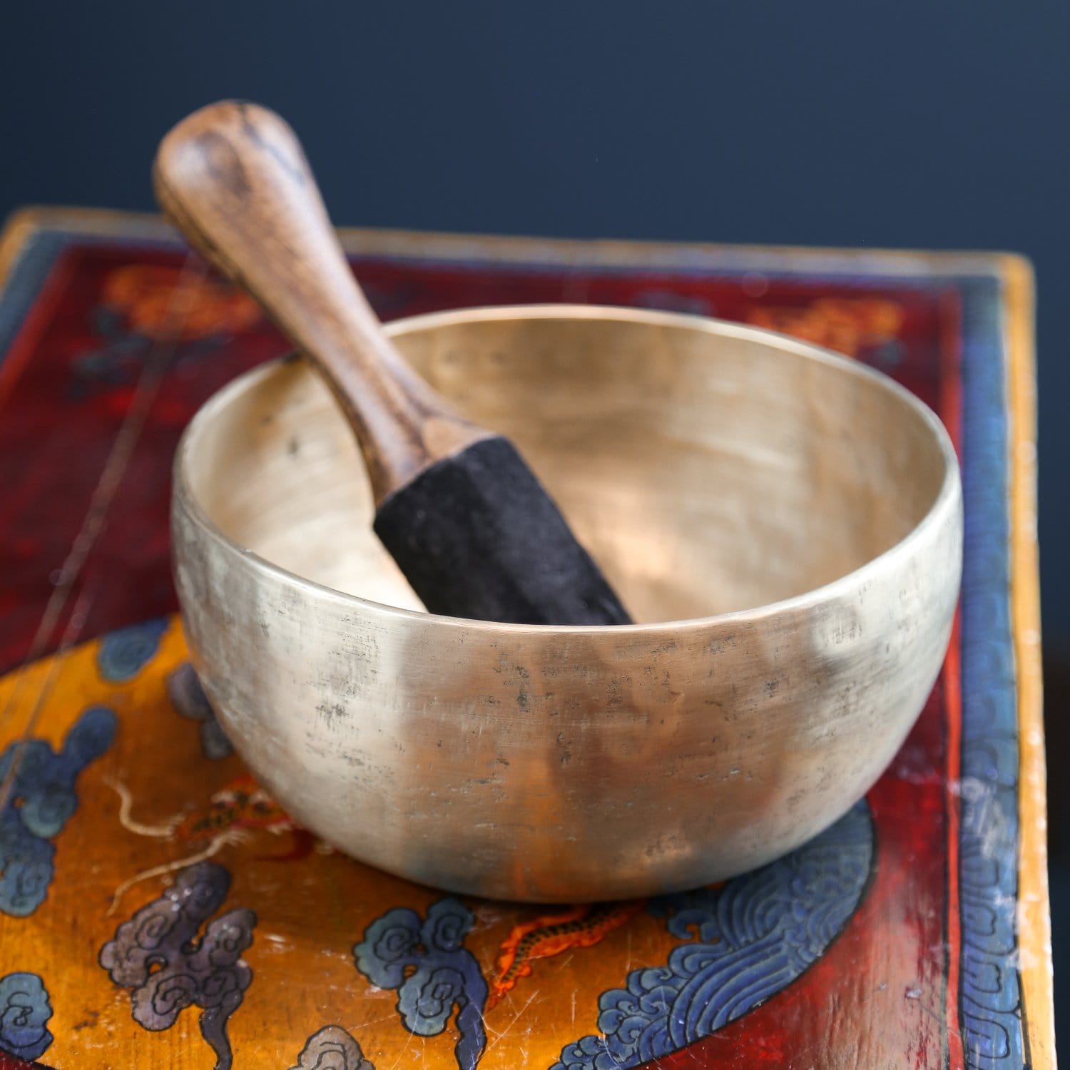 Heart Chakra Singing Bowl for Meditation & Relaxation - Perfect for Yoga, Sound Therapy, and Spiritual Healing