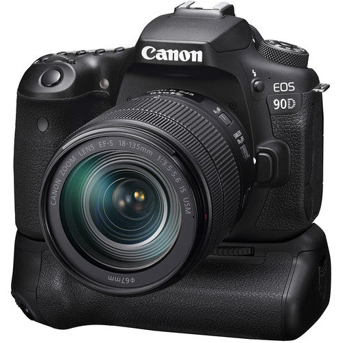 Canon EOS 90D DSLR Camera with 18-135mm Lens Kit - Includes 2x SanDisk 32GB Memory Cards, Camera Case, Tripod & Accessories for Photography, Vlogging & Travel