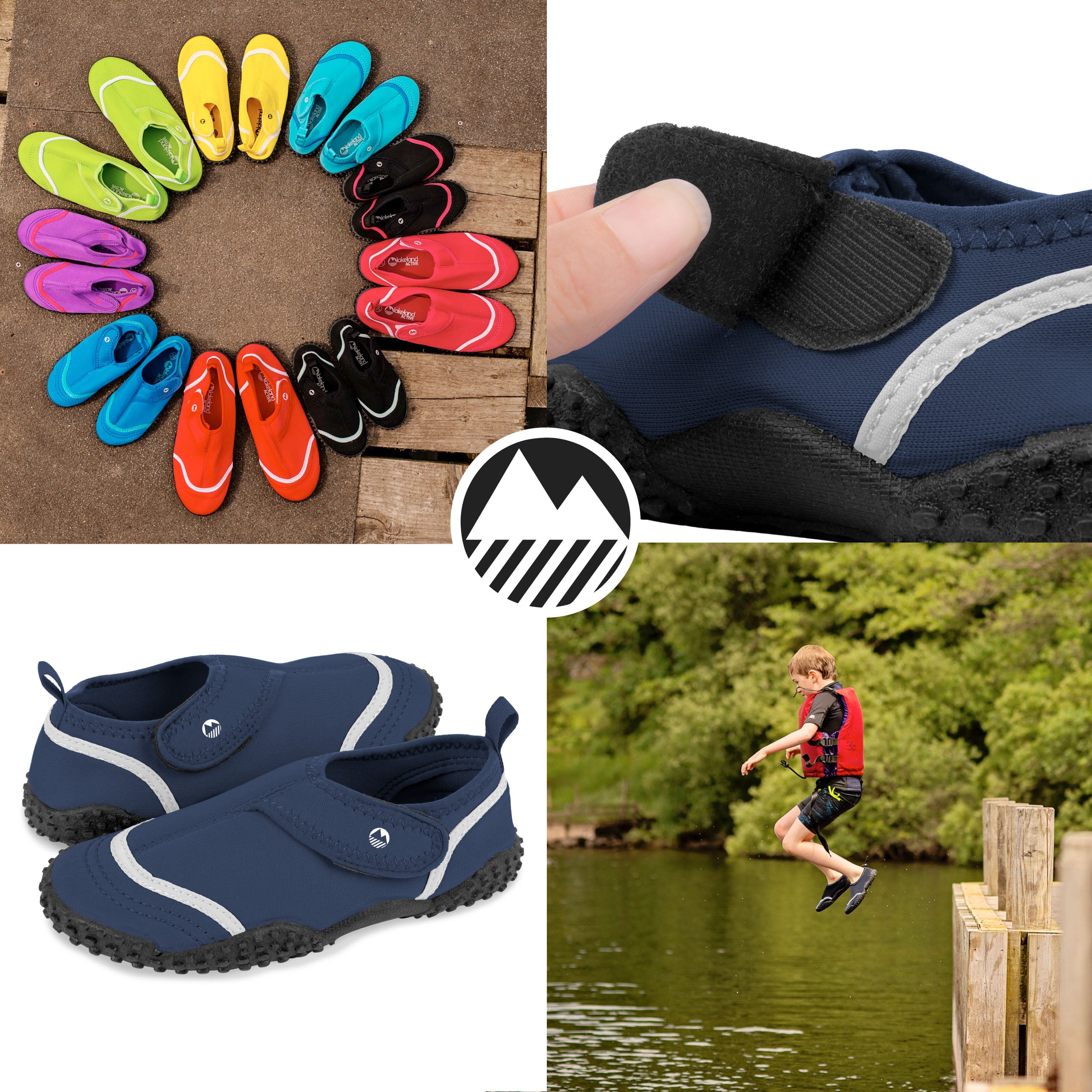 **Best Water Shoes for Kids & Toddlers - Non-Slip Quick-Dry Aqua Shoes for Beach, Pool & Outdoor Play**