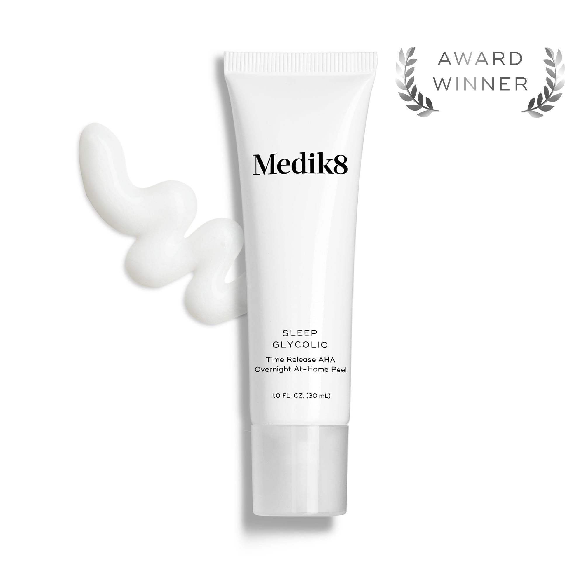 Glycolic Acid for Skin Care - Exfoliating & Brightening Night Treatment - Perfect for Anti-Aging & Acne Prone Skin | Use Before Bed for Glowing Morning Skin