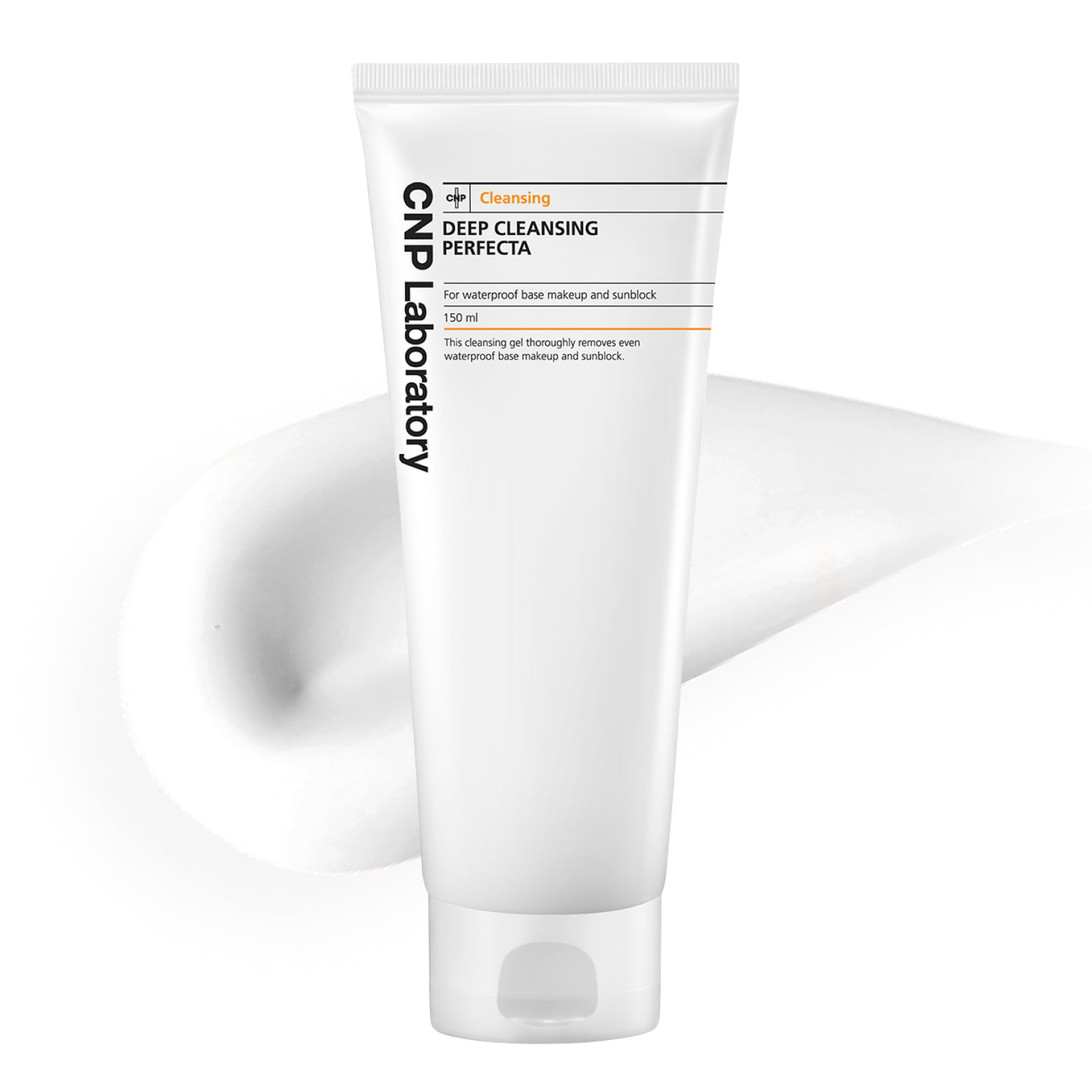 CNP Deep Cleansing Perfecta – Oil-Free Makeup Remover for Waterproof Makeup, Gentle Face Wash for All Skin Types (Sensitive, Dry, Oily), Korean Skincare, 150ml | Perfect for Night Routine & Double Cleansing
