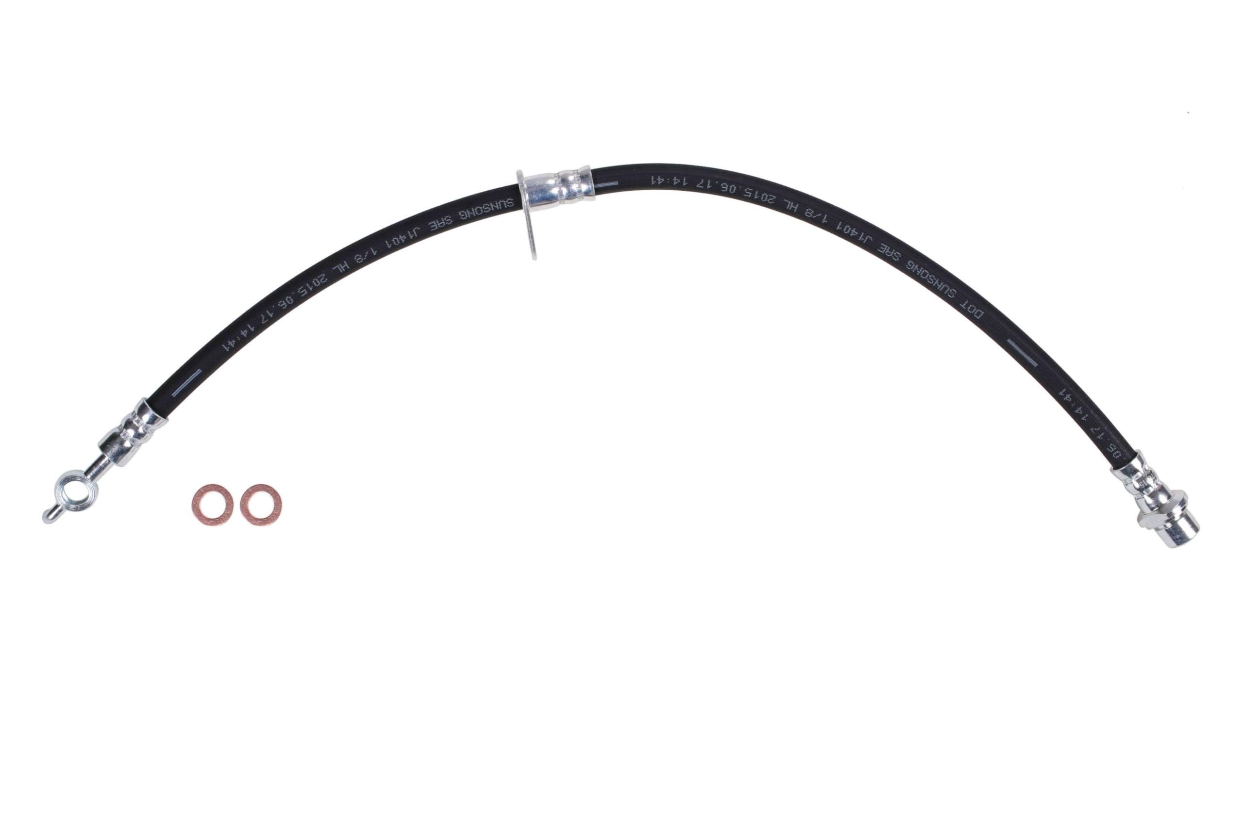 Sunsong 2205833 Brake Hydraulic Hose - High Performance Replacement for Smooth Braking | Perfect for Trucks, SUVs & Off-Road Vehicles