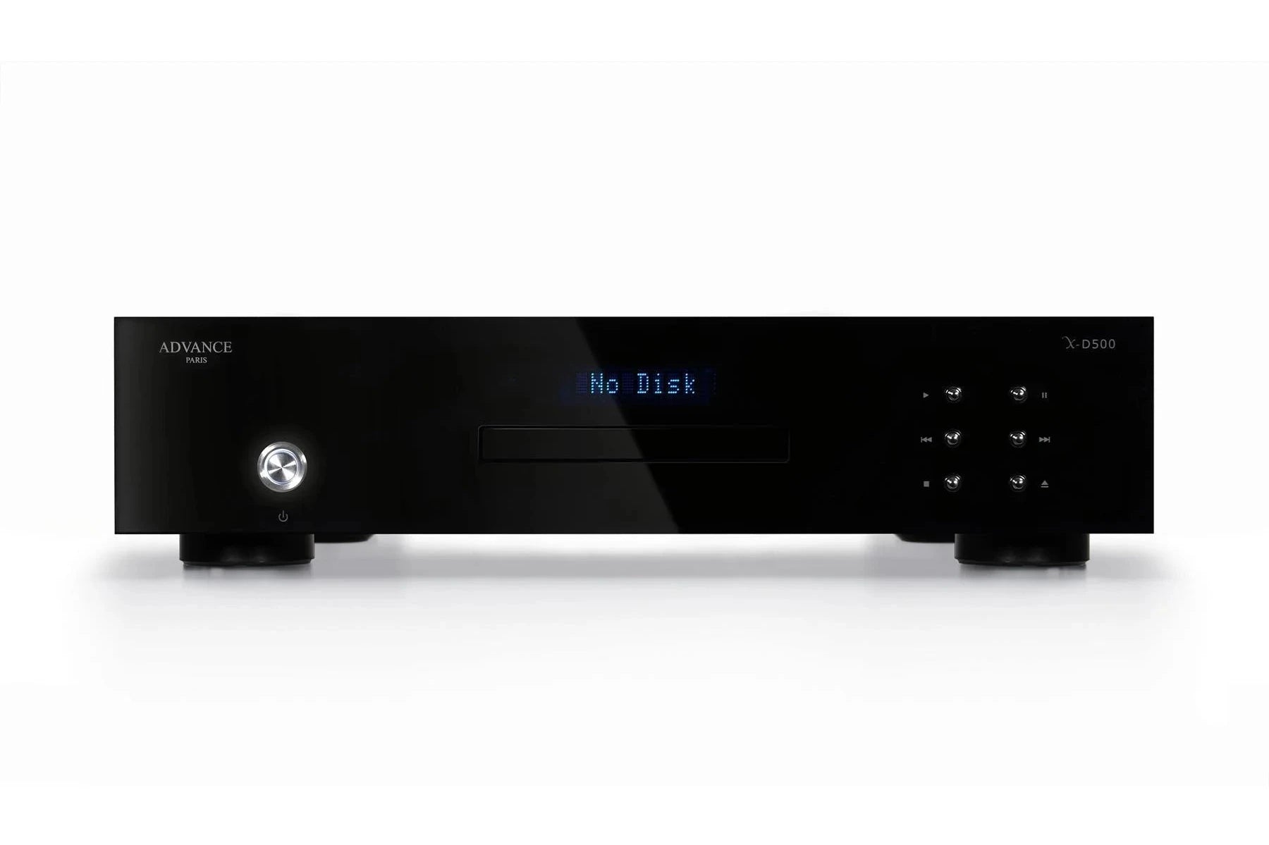 Advance Paris X D500 High-End CD Transport Player - Premium Audiophile CD Player for Home Theater & Music Listening