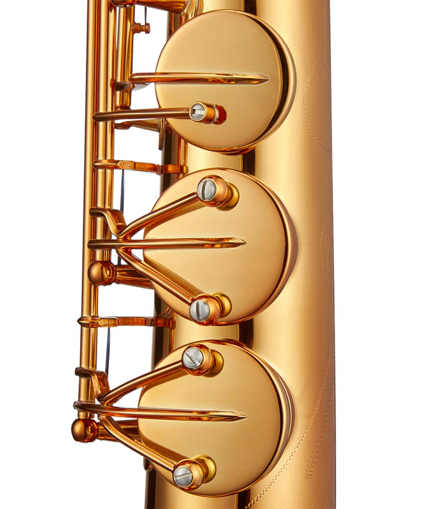 Antigua Winds ProOne SS6200 Bb Professional Soprano Saxophone - Amber Finish | High-Quality Brass Instrument for Jazz, Classical & Studio Performance