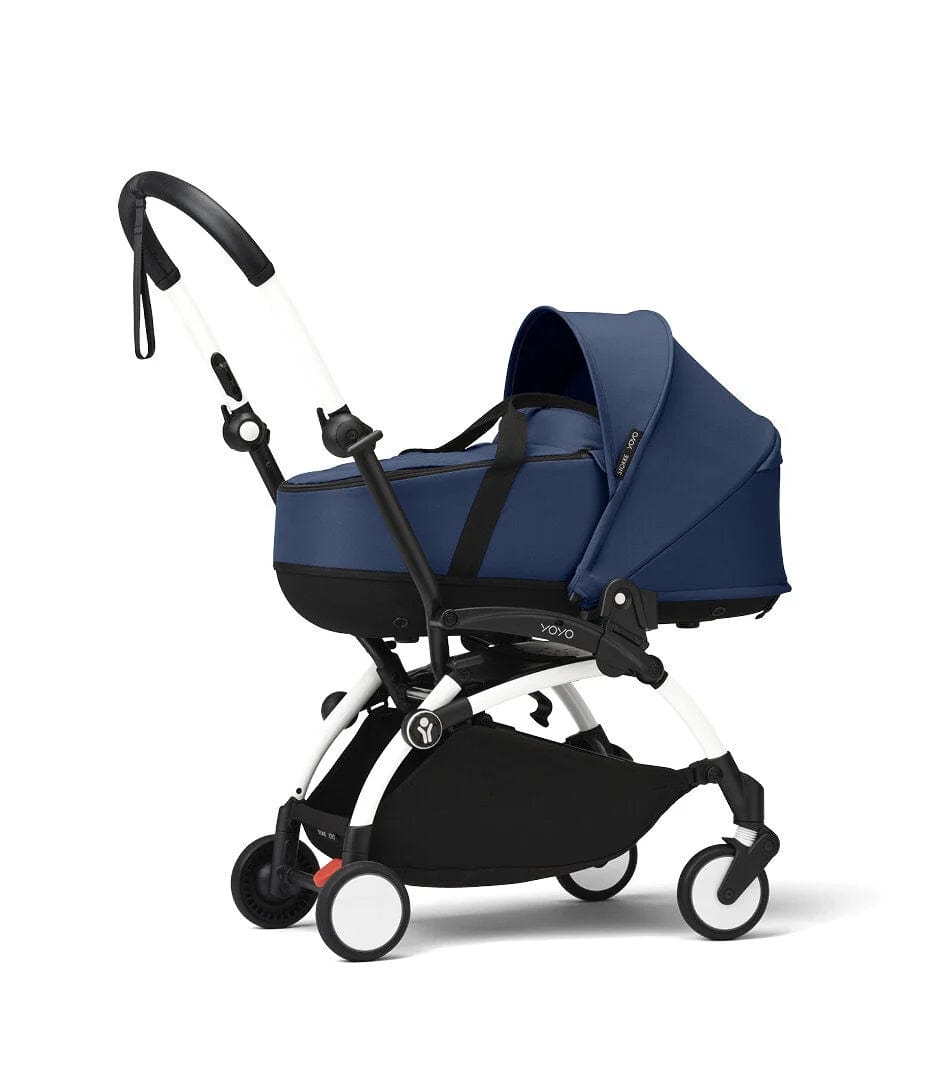 Stokke YOYO 3 Lightweight Travel Stroller with Bassinet - Compact Foldable Baby Stroller for Air Travel, City Walks & Everyday Use