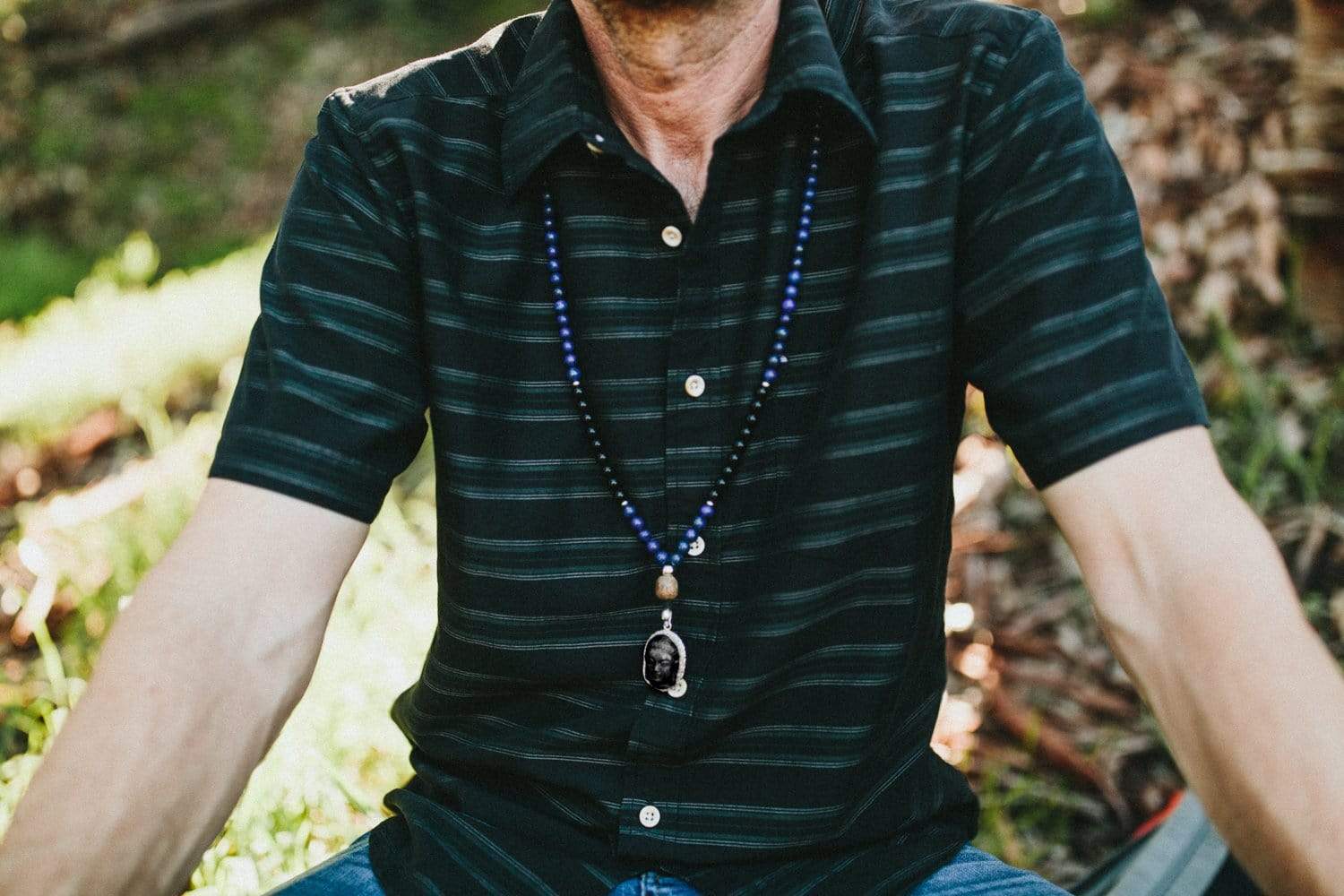 108 Bead Insightful Healing Mala Prayer Necklace - Buddhist Meditation Beads for Stress Relief, Mindfulness & Spiritual Growth | Perfect for Yoga, Meditation & Daily Affirmations