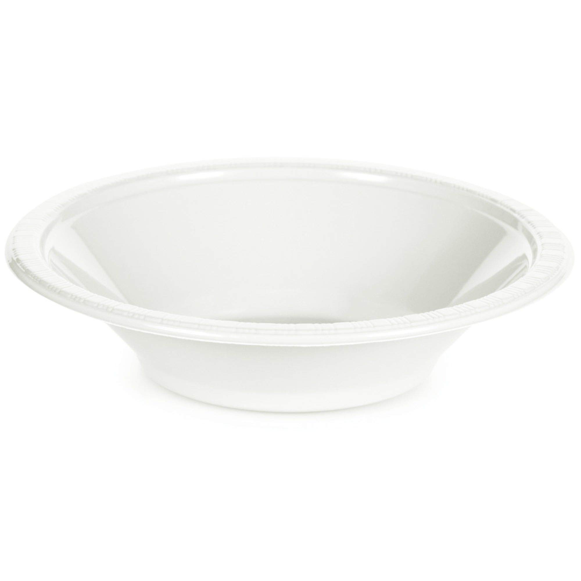 240-Pack 12 oz White Disposable Plastic Bowls for Parties, Picnics, BBQs & Events - Bulk Club Pack (Durable & Lightweight)