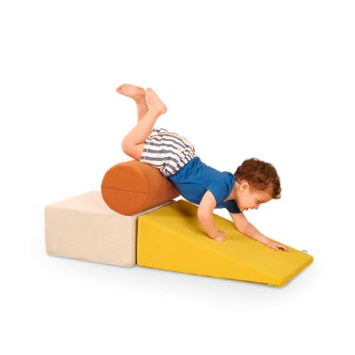 3pc Foam Building Set – Cylinder, Ramp, Block