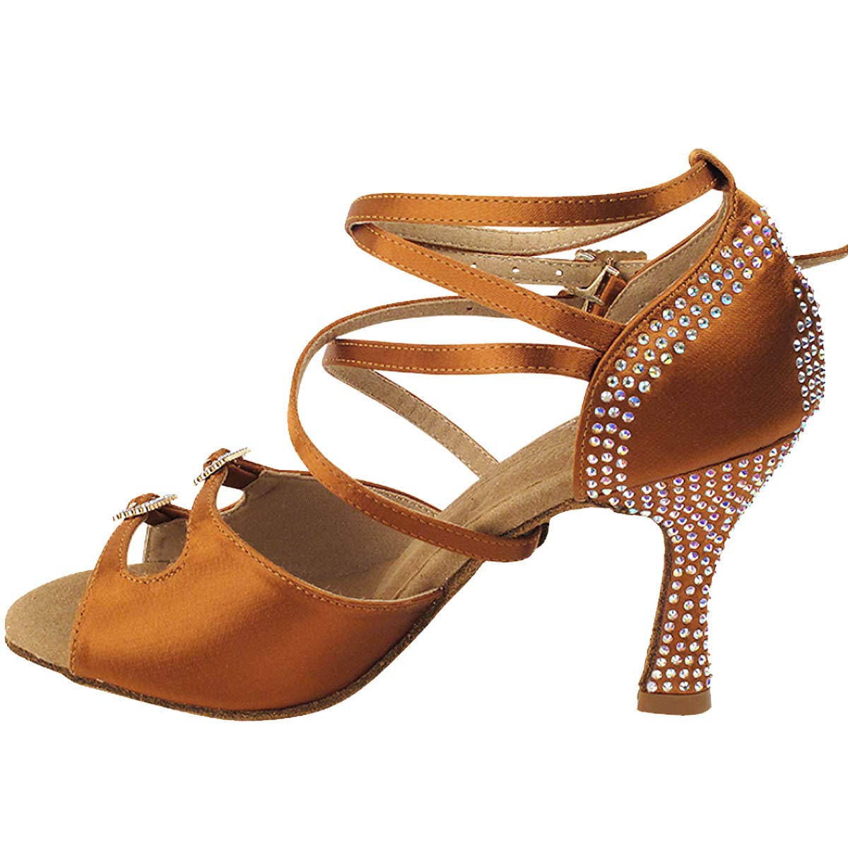 Premium Women's Ballroom Dance Shoes - Comfortable 3