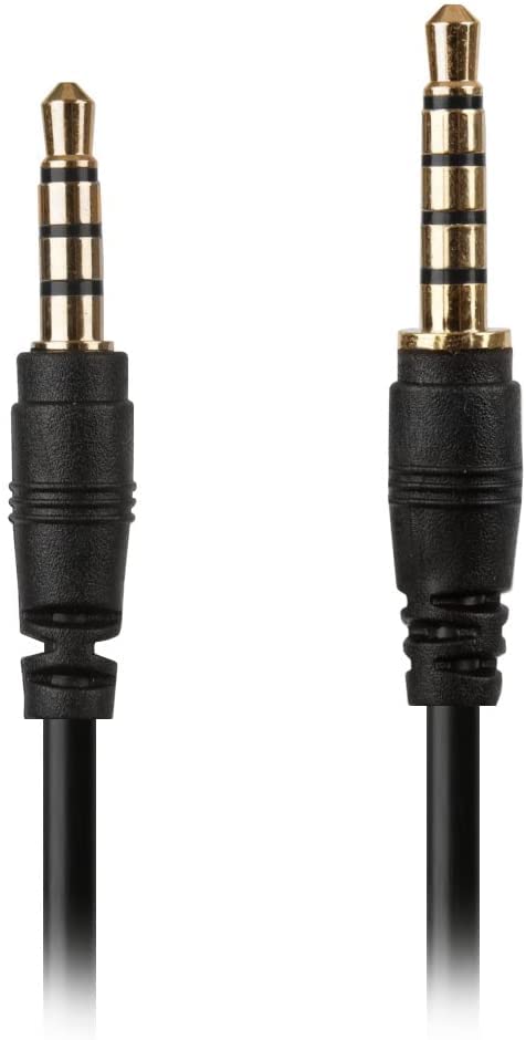 BLACK STORK 1.8m Replacement Audio Cable for Astro A10/A20/A30/A40 & HyperX Gaming Headsets - 3.5mm AUX Cord for Mobile Devices, PC, PS4, Xbox - Perfect for Gaming, Streaming & Music Listening