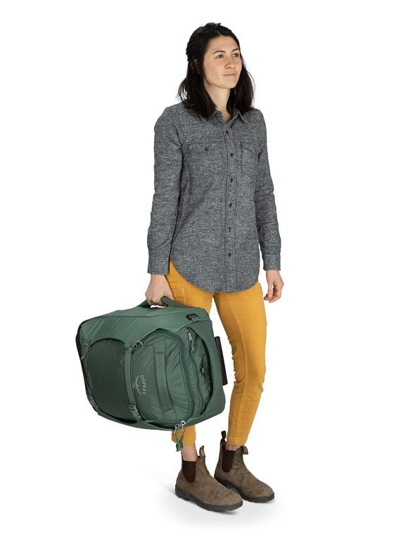 Osprey Sojourn Shuttle Wheeled Duffel Bag 22L/45L - Lightweight Rolling Luggage for Travel, Business Trips & Adventure Gear Storage