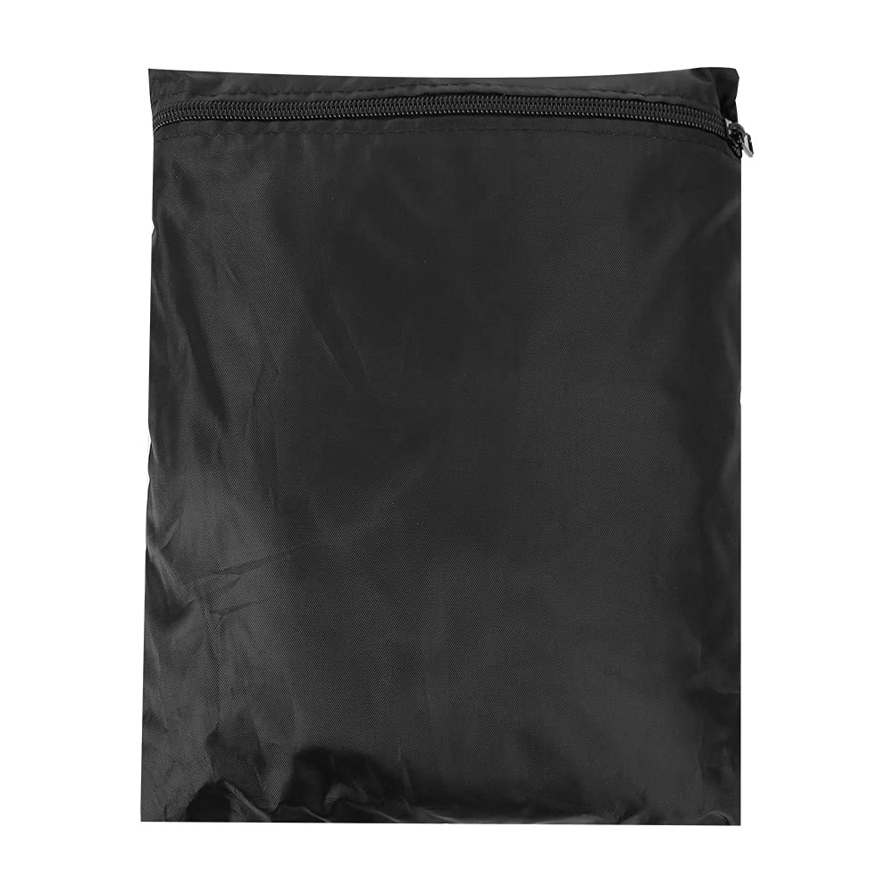 Shanrya Waterproof Outdoor Furniture Storage Bag - Dustproof Travel Storage Cover for Hiking, Camping & Home Use - Black