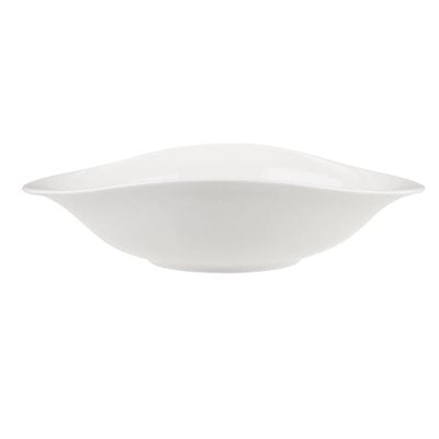 Villeroy & Boch Dune 27 Oz Deep Bowl Set of 6 - Premium White Porcelain Soup & Cereal Bowls for Dining, Entertaining & Everyday Use