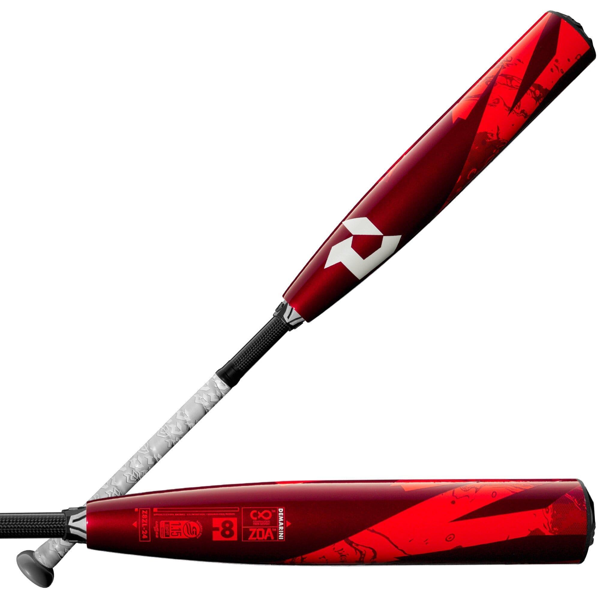 2024 DeMarini Zoa (8) USSSA Baseball Bat - WBD2467010 | Lightweight & Durable for Youth & Adult Players | Perfect for League Games & Training Practice