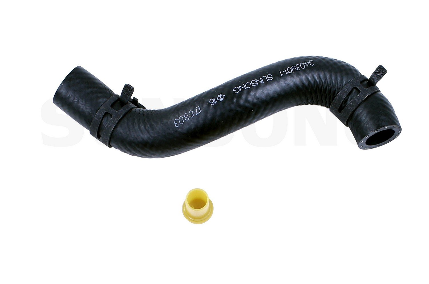 Sunsong 3403901 Power Steering Reservoir Hose - High-Quality Replacement for Smooth Steering Performance | Compatible with Various Car Models | Ideal for DIY Auto Repair and Maintenance