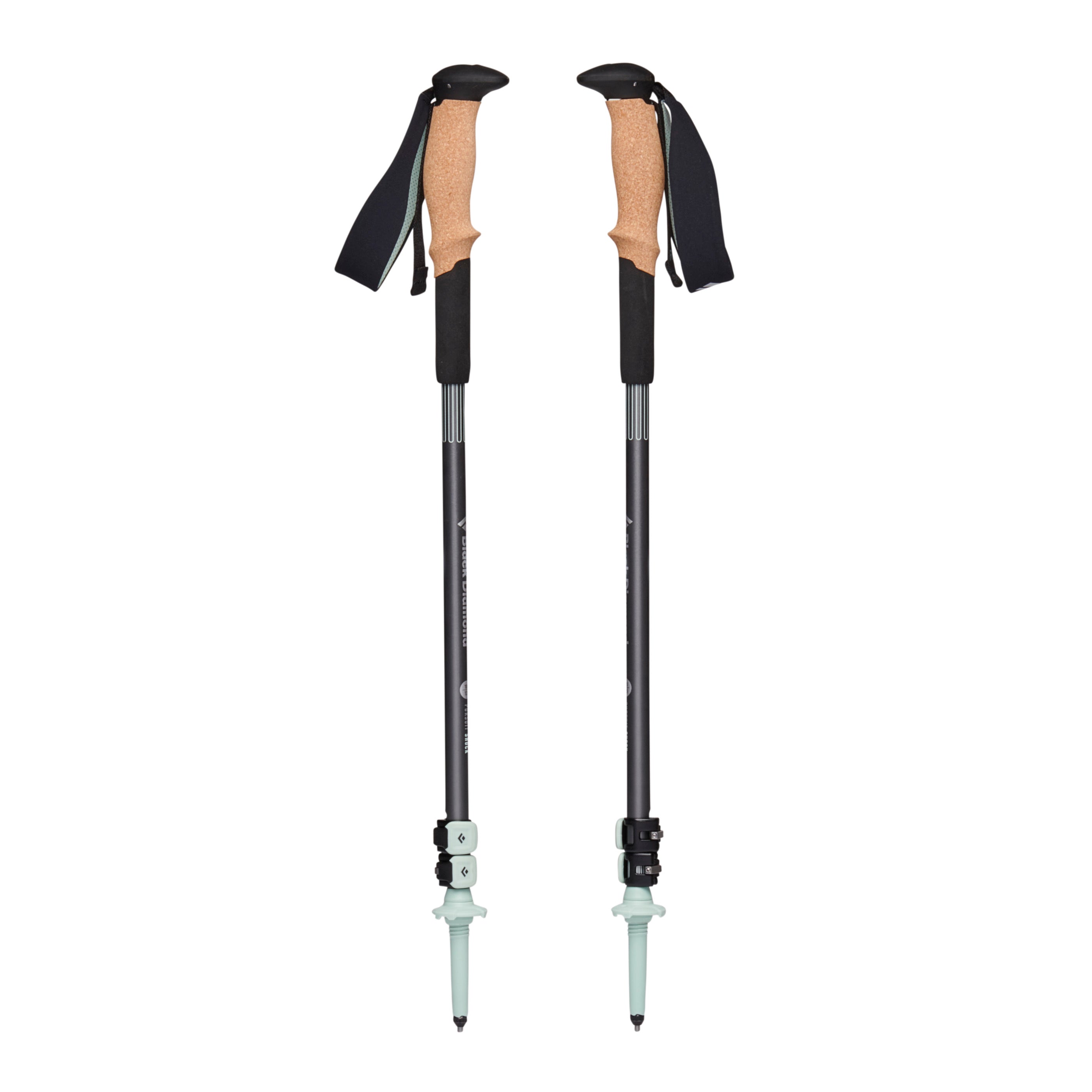 Premium Lightweight Carbon Fiber Trekking Poles - Adjustable Hiking Sticks for Men & Women - Shock Absorbing for Comfortable Backpacking, Trail Running & Mountain Climbing - Perfect for Outdoor Adventures & Travel