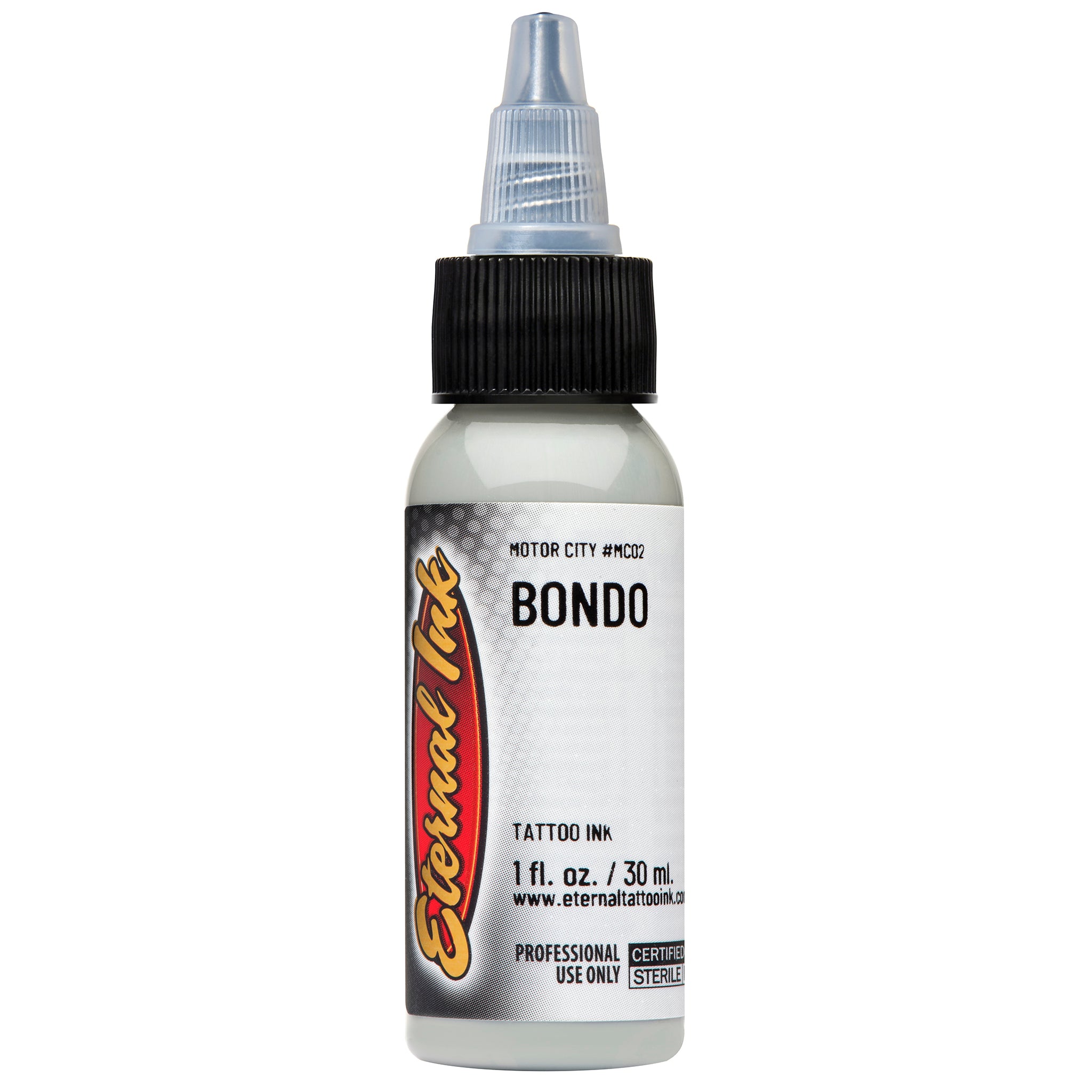 Eternal Motor City Bondo Ink 1oz - High-Quality Automotive Body Filler for Car Repairs & Restoration - Perfect for DIY Projects, Scratch Repair, and Dent Removal