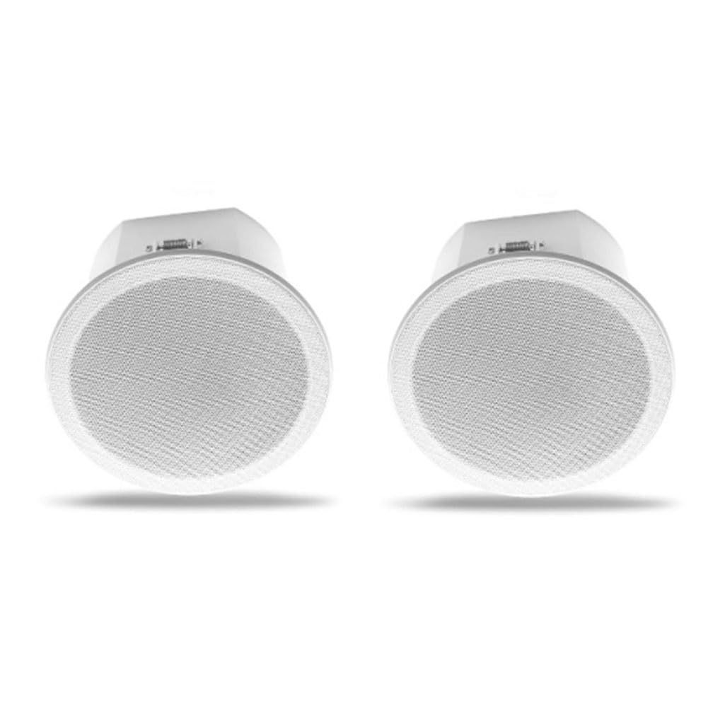 Desikixudy Built-in Amplifier Full Range Bluetooth Ceiling Speaker for Home Theater & Background Music - Easy Installation & Use - Perfect for Living Rooms, Kitchens, and Commercial Spaces
