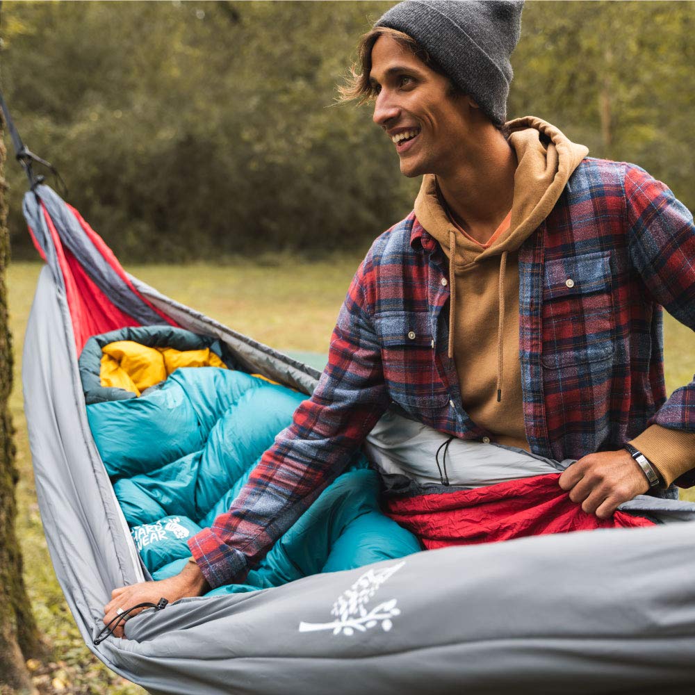 Wise Owl Outfitters Double Camping Hammock with Underquilt - Lightweight Portable Hammock Set for Outdoor Adventures, Camping, Hiking & Backpacking - Perfect for Backyard Relaxation and Wilderness Exploration