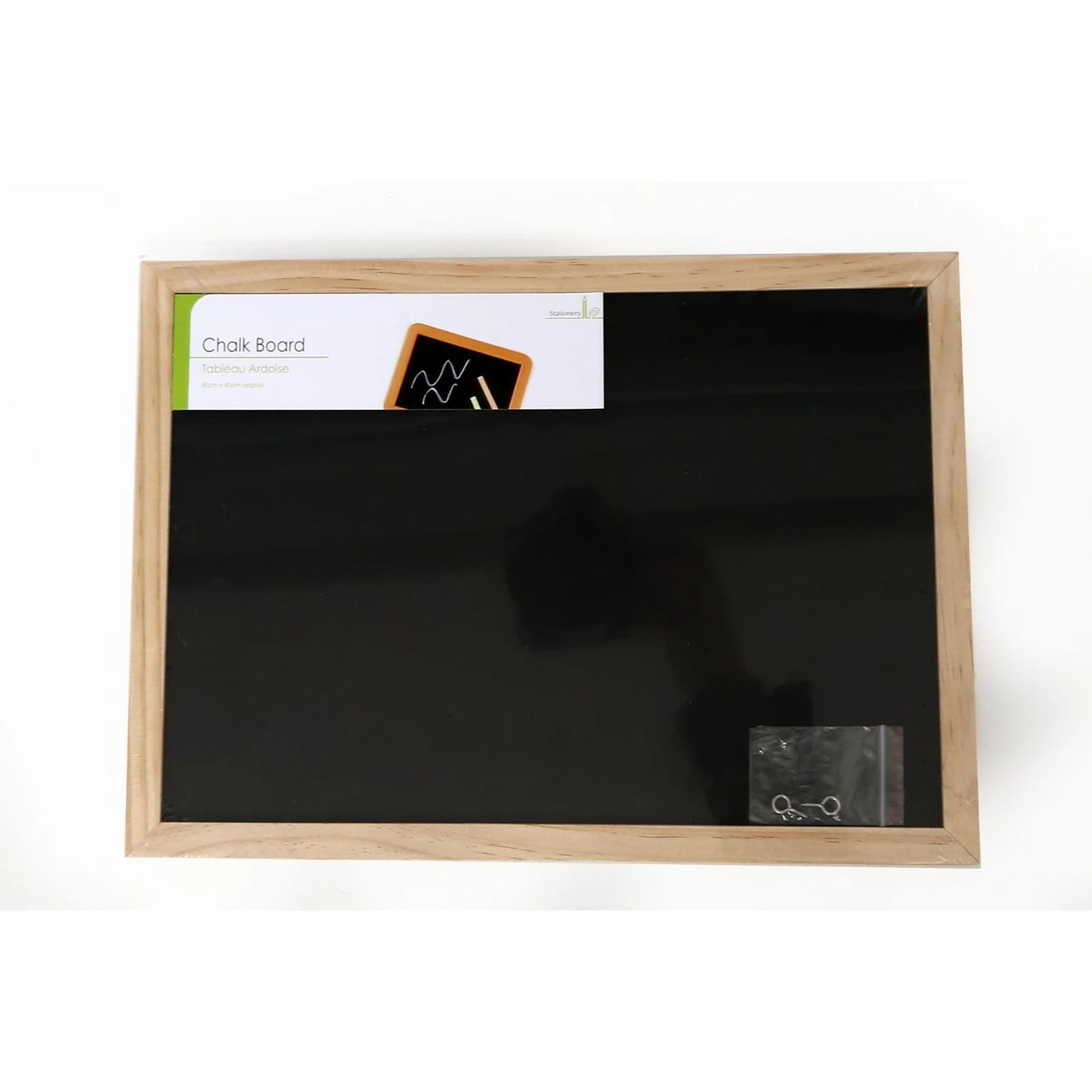35cm x 25cm Small Chalkboard - Perfect for Kids' Learning, Kitchen Memos & Office Organization | Durable & Portable Writing Board