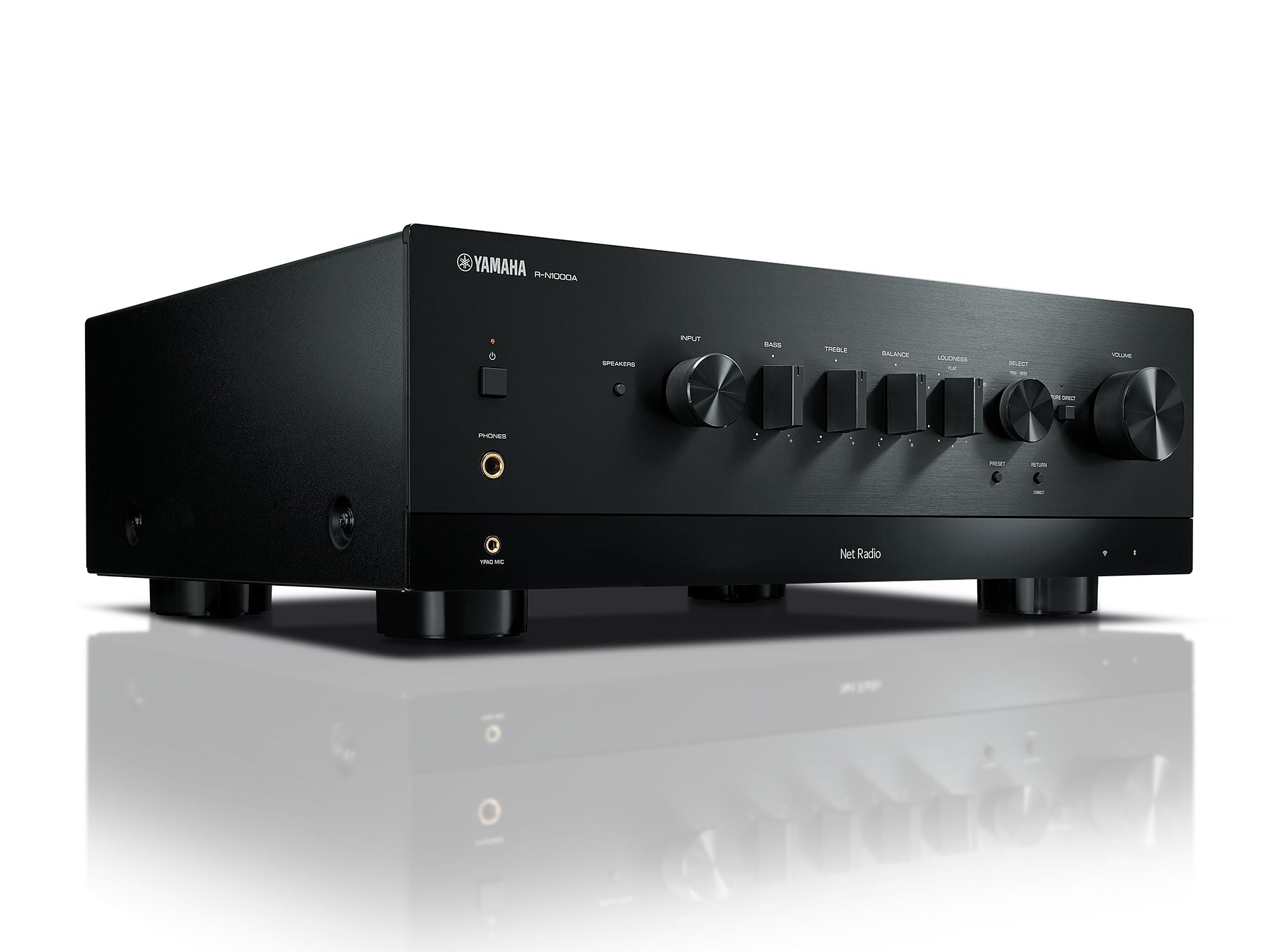 Yamaha R-N1000A Stereo Integrated Amplifier - High-Fidelity Audio for Home Theater & Music Listening