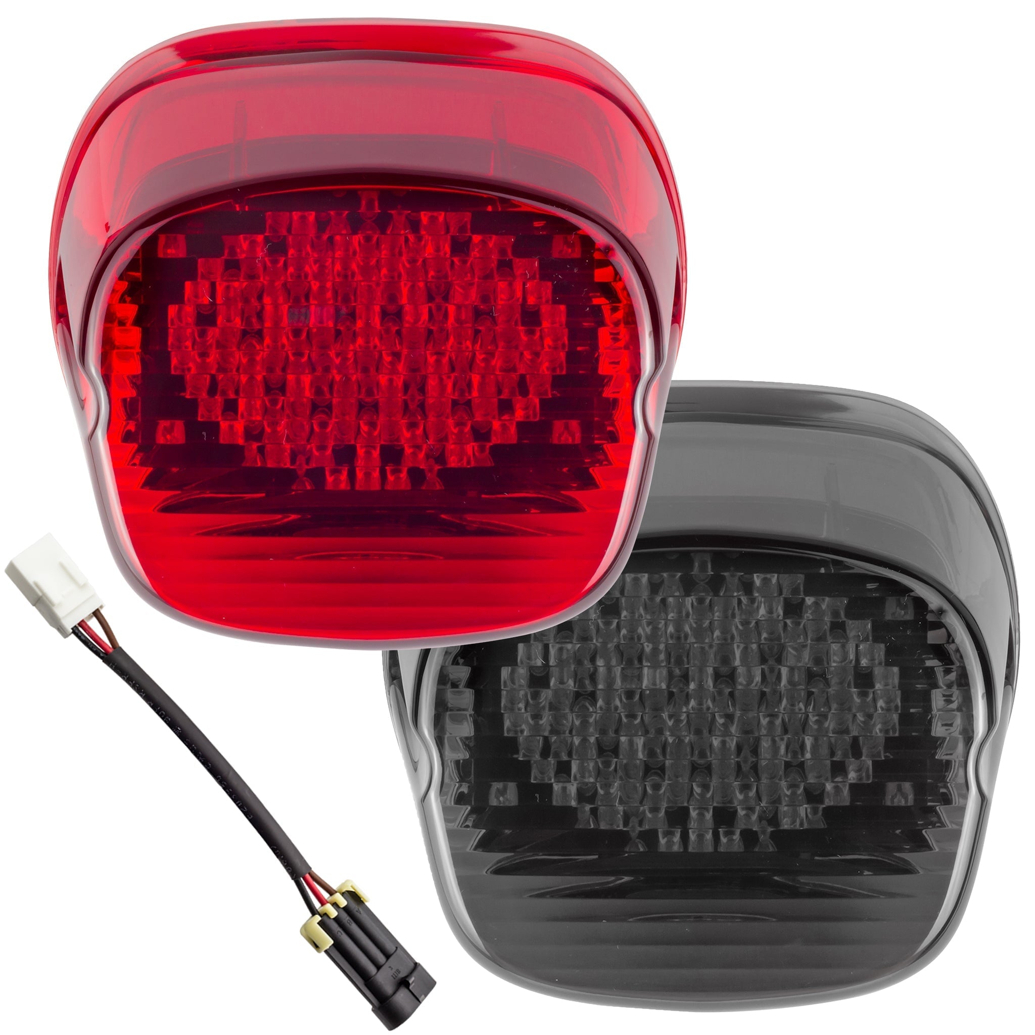 Eagle Lights Flashing Strobe LED Tail Brake Light Kit for Harley Davidson Street Glide ST & Road Glide ST - Waterproof Motorcycle Safety Lights for Night Riding & Group Rides