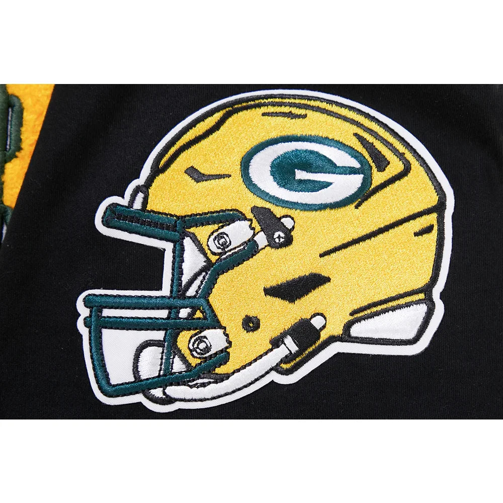 Green Bay Packers Men's Classic Chenille Tee Shirt | NFL Football Fan Apparel | Game Day & Casual Wear