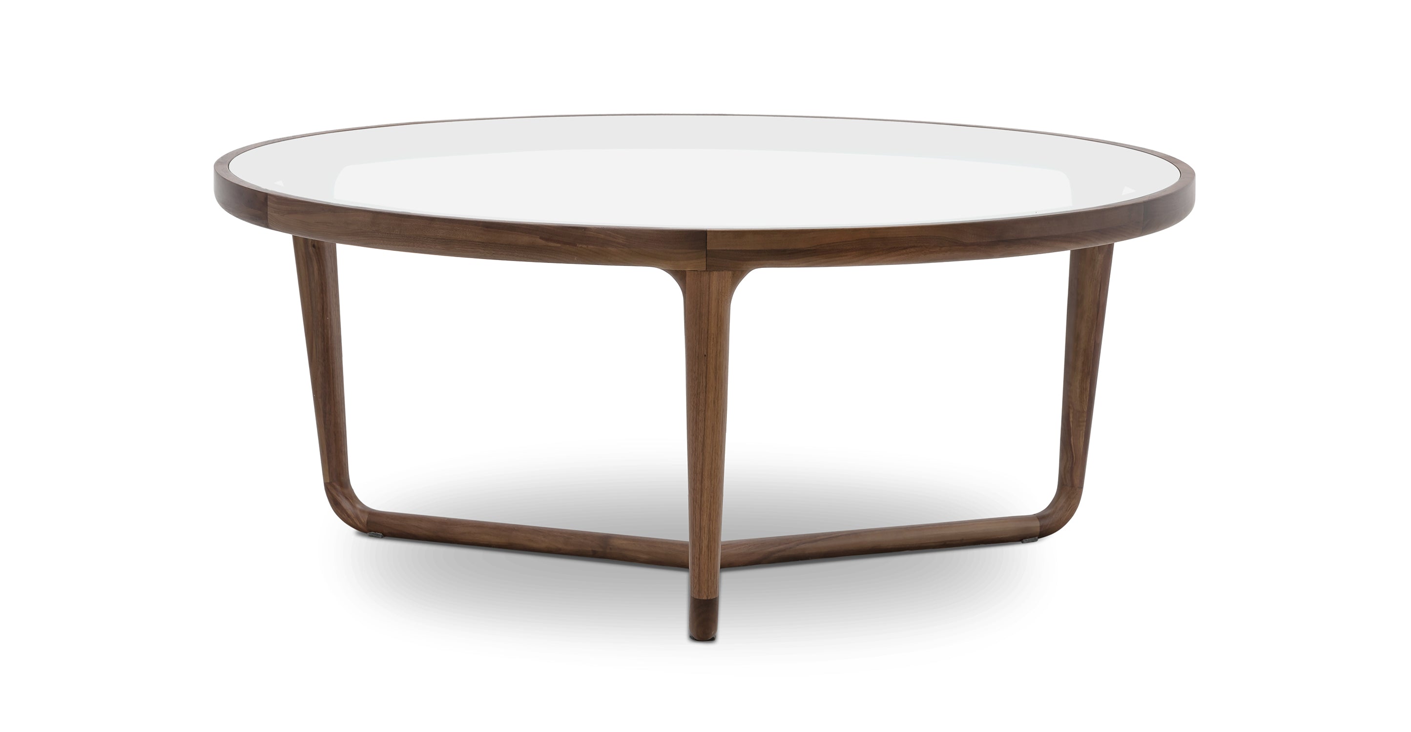 Round Coffee Table - Modern & Stylish Centerpiece for Living Room, Lounge, or Office - Ciro Collection