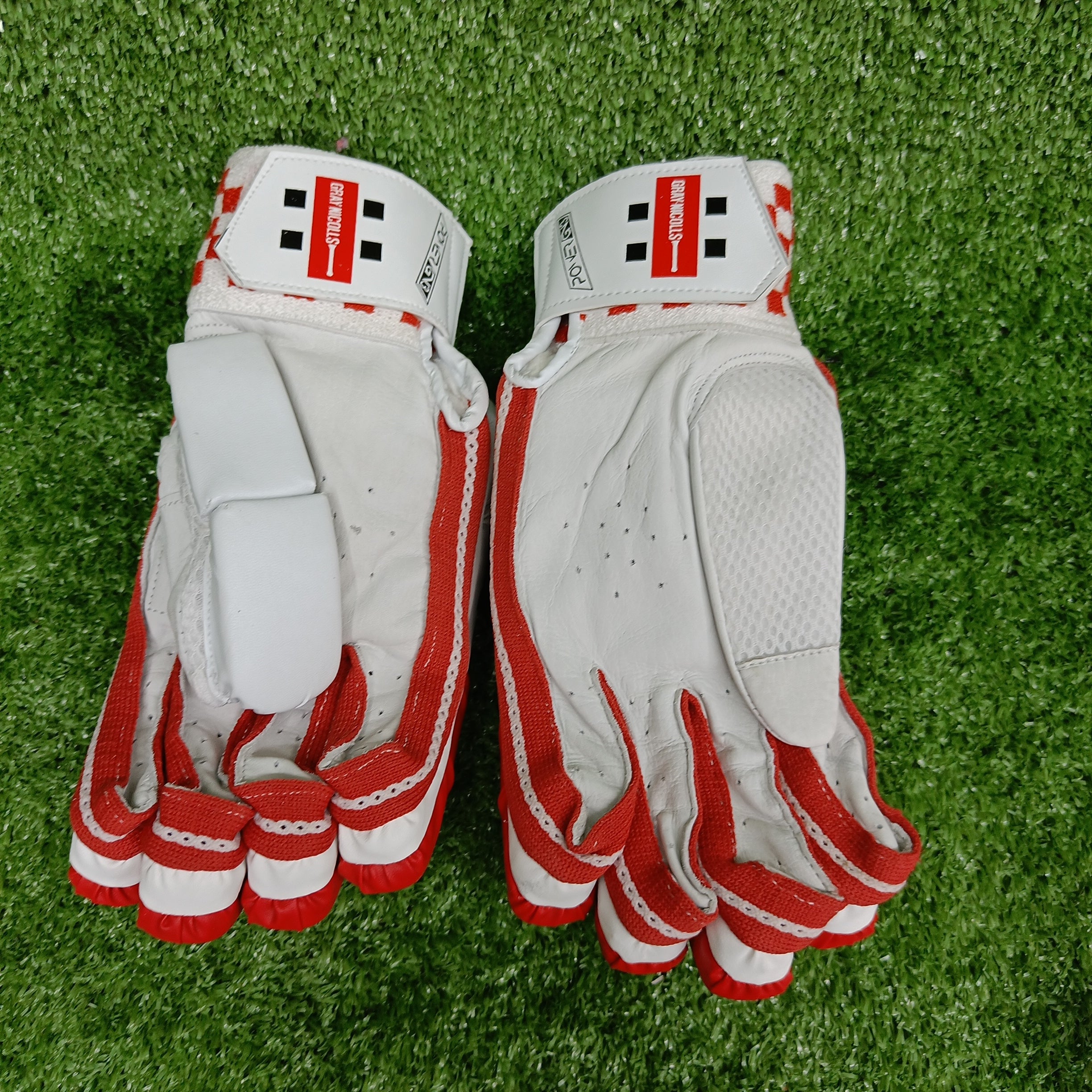 Gray Nicolls 3 Power Adult Cricket Batting Gloves - Professional Cricket Equipment for Training & Matches - Perfect for Practice, League Games & Tournament Play