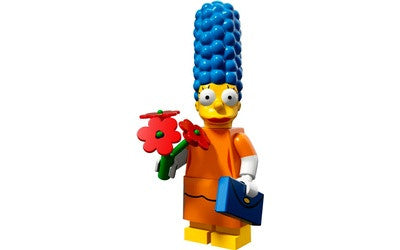 The Simpsons Series 2 LEGO Minifigure - Marge Simpson Collectible Toy for Display & Play | Perfect for Fans, Collectors & LEGO Enthusiasts