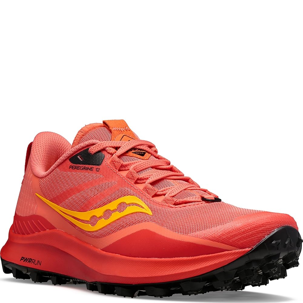 Saucony Women's Peregrine 12 Trail Running Shoes - Lightweight Hiking & Outdoor Adventure Footwear for Women - Perfect for Rocky Trails, Hiking & Trail Running