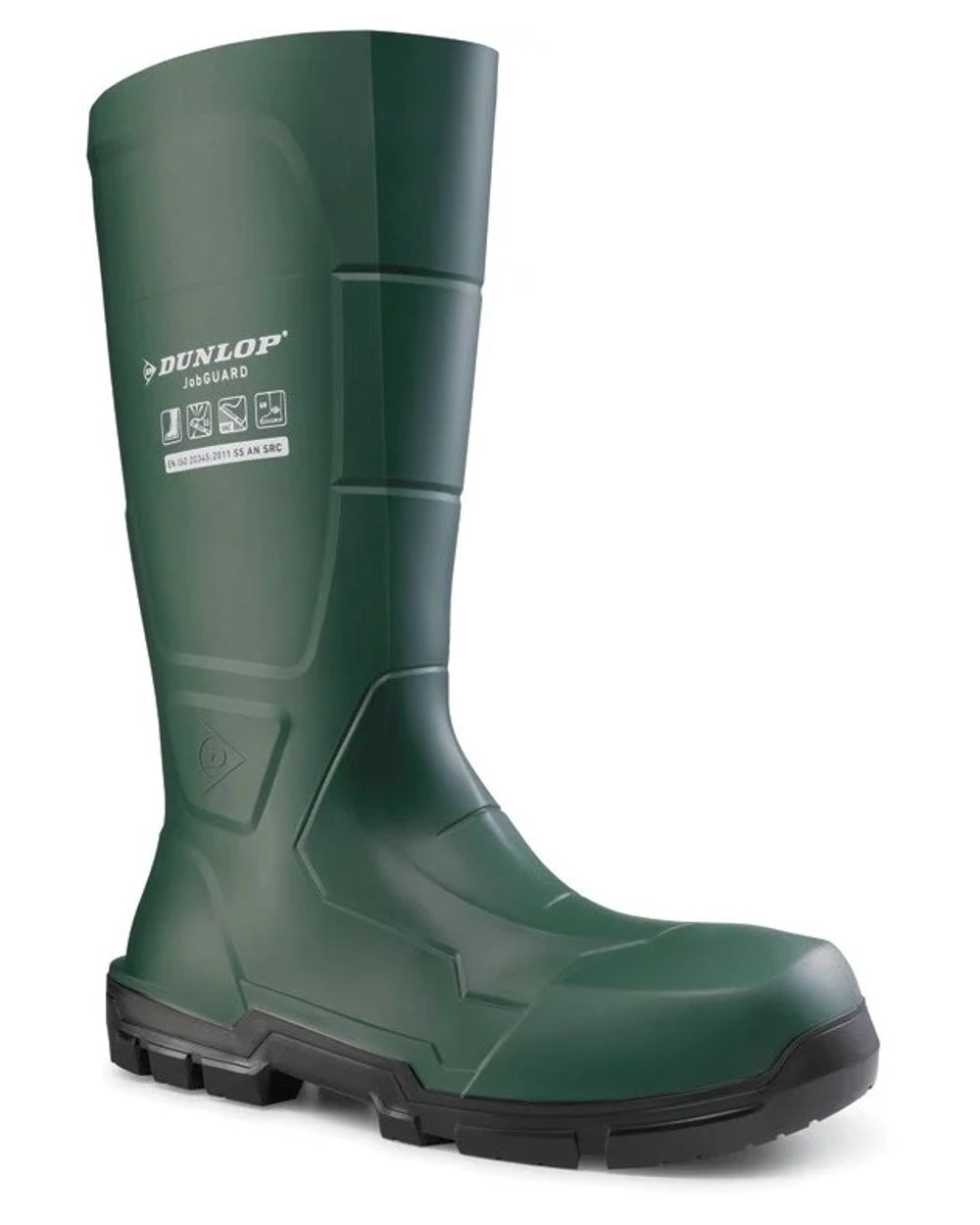 Dunlop JobGuard Full Safety Wellingtons - Waterproof Work Boots for Men & Women - Heavy Duty Construction, Gardening & Outdoor Use