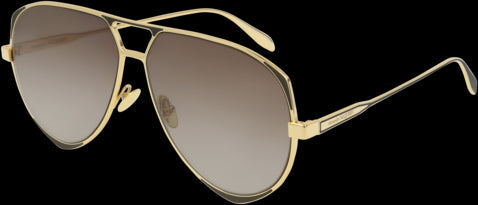 Alexander McQueen AM0204S Sunglasses - Luxury Designer Shades for Men & Women - Perfect for Outdoor Activities, Travel & Fashion Statements